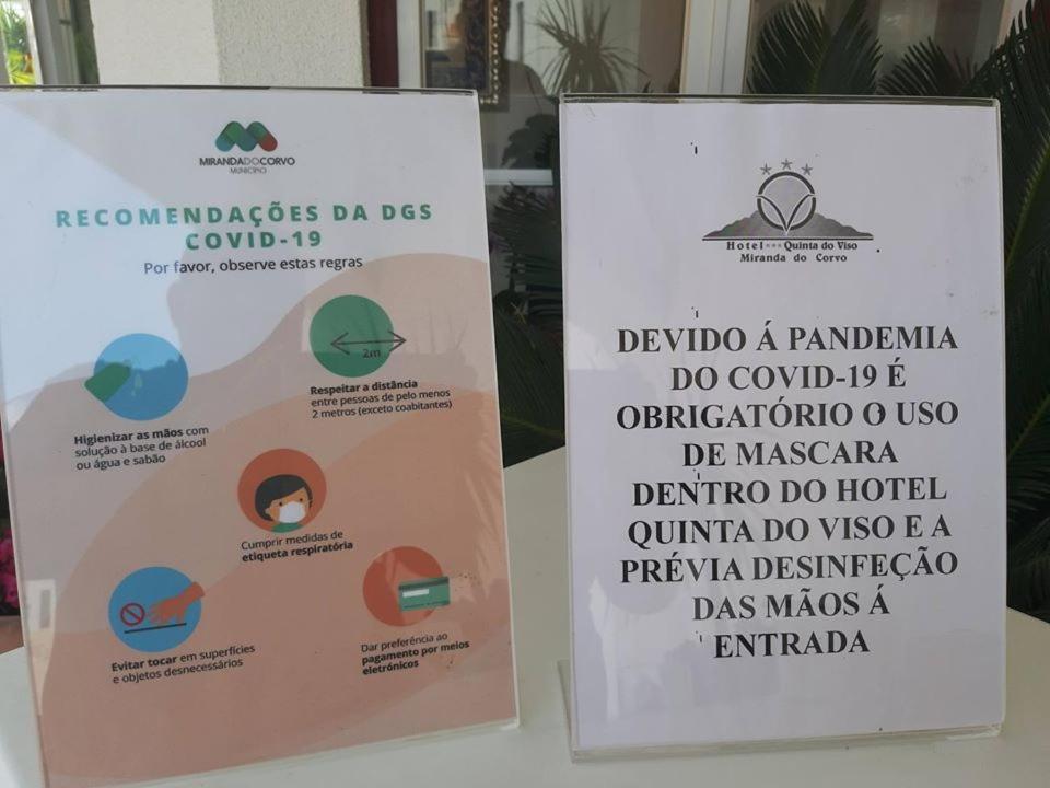 Hotel Quinta Do Viso Miranda do Corvo Eksteriør bilde